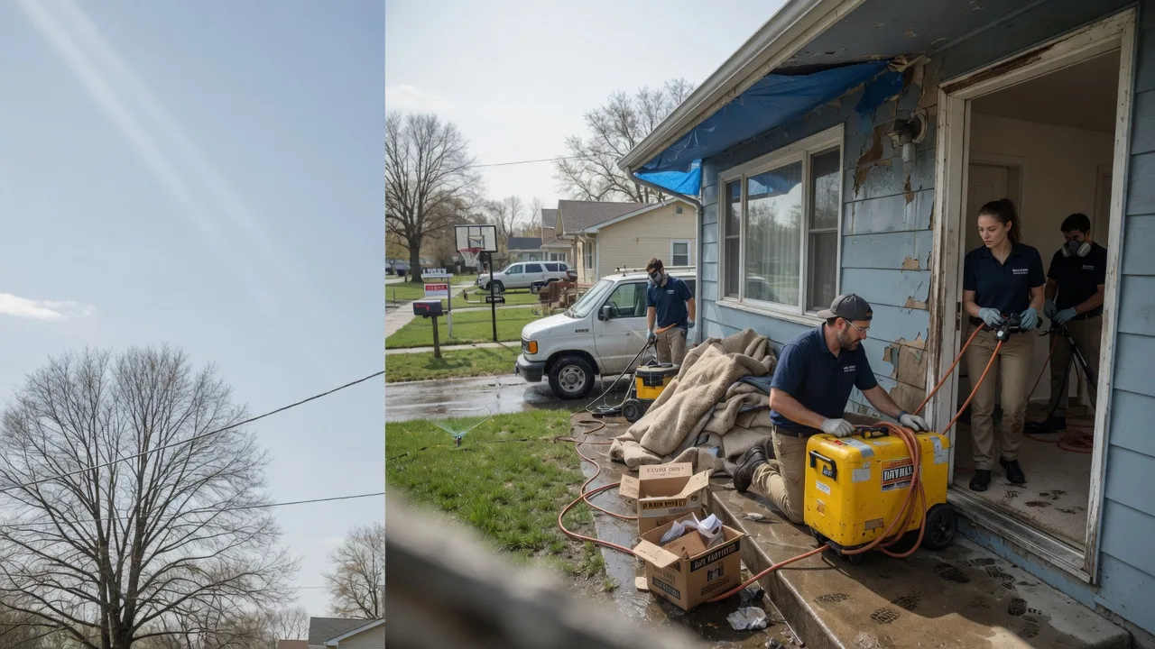 Basement Flood Cleanup in Strongstown, PA near me
